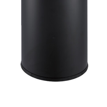 南 GPX-110E 南方户外垃圾桶 公用不锈钢垃圾箱垃圾桶户外公用垃圾箱果皮桶 黑色 内桶容量50升