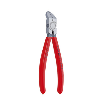 凯尼派克（KNIPEX）72 11 160 斜口钳 抛光 塑料套柄 45°弯头 160mm 切割类工具 钢