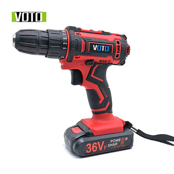 VOTO 充电式手电钻多功能锂电钻电动螺丝刀批微型小枪钻VT1403 VT1403-36v双速1电纸盒装 其他 3 