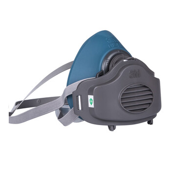 3MHF-52硅胶防尘面具套装防护各类飞沫颗粒物工业粉尘电焊烟花粉等