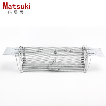 Matsuki玛塔思 捕鼠笼 老鼠夹子捕鼠器  双开门踏板式捕鼠笼