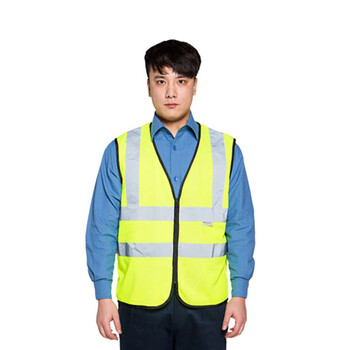 YOURFIELD 永辉 网布反光背心 810000076 荧光黄 定做 均码 1件