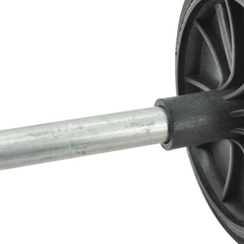 兰诗（LAUTEE）LJT-1114 垃圾桶配件 橡胶轮 铁轴 120L配套铁轴一个