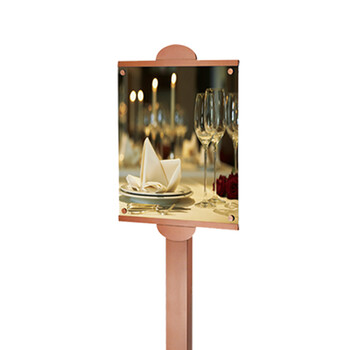 南 P-60 指示牌 玫瑰金 指示牌广告牌 提示牌 向导牌