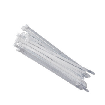 稳斯坦 WST181 塑料捆扎带 自锁式尼龙扎带 绑电线束线带 透明扎带300*5.8mm(250条）