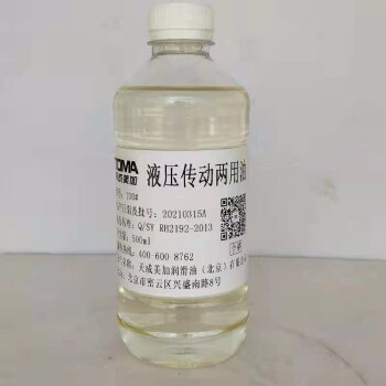 天成美加 TOMA 100号液压传动两用油 500ml/瓶