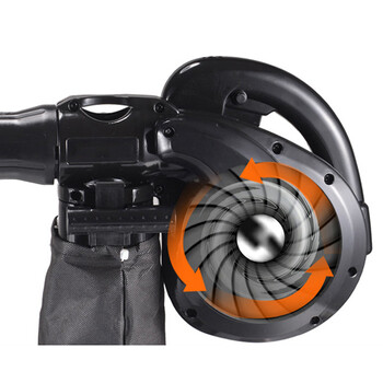 绿族（lvzu）  吹风机 手持式鼓风机大功率工业清灰吹灰除尘器强力吸尘器 6挡调速1180W可吹可吸 LVZ016