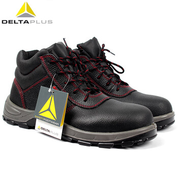代尔塔（Deltaplus）301110 电工劳保绝缘安全鞋18KV 男女春夏季高帮 透气防砸防穿刺 定做 44码 1双
