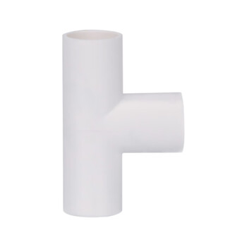 联塑 LESSO 管三通PVC电工套管配件白色 φ16