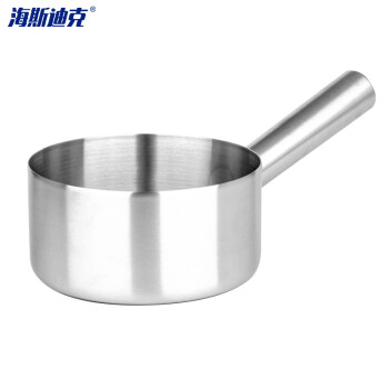 海斯迪克 HKW-28 不锈钢水勺水瓢 加厚长柄水勺储水工具 厚实耐摔水壳水舀储水瓢 无磁不锈钢口径16CM