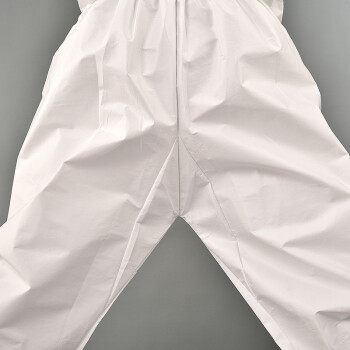 坤泽尔 一次性隔离衣B型 连体式防护衣 50g 白色 M 