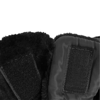 冰禹 BY-3129 冬季保暖防风帽子 户外骑行加厚棉帽 黑色