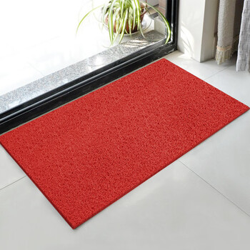 兰诗（LAUTEE）PA1025 拉丝红地垫1.2m*1m