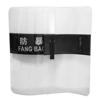 海斯迪克 HK-69 防暴盾牌 透明手持式防爆PC盾牌 手持盾牌 防护盾牌 长方形防暴盾牌