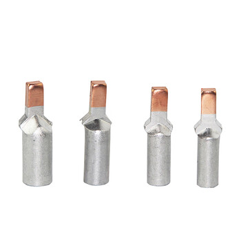 天旭C45铜铝鼻子鸭嘴型铜铝接线端子线耳DZ47空开断路器用线鼻子C45-10平方铜铝 1个