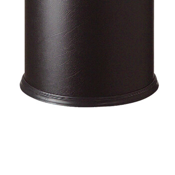 南 GPX-106 南方圆形单层垃圾桶 黑色 商用垃圾桶 酒店宾馆客房果皮桶