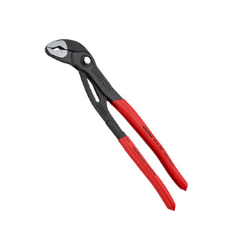 凯尼派克（KNIPEX）87 01 300 Cobra高科技水泵钳 抛光 塑料套柄 300mm 切割类工具 钢