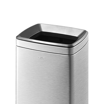 南 SF25-F02 南方环境桶 砂银钢 商用酒店宾馆客房不锈钢垃圾桶 房间桶 果皮桶