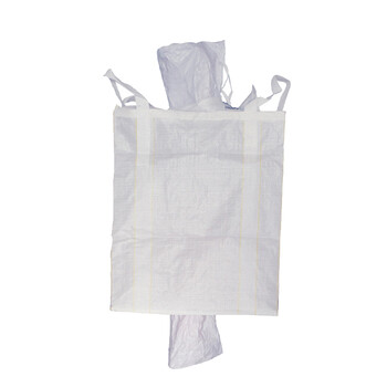 稳斯坦 WST102 吨袋 全新吨包袋 集装袋 太空袋  太空包 白色四吊托底+大料口布100*100*100