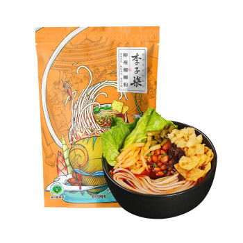 李子柒 广西柳州特产(煮食)袋装 方便速食面粉米线 螺蛳粉 335g