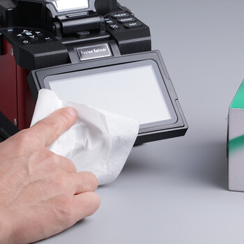 安特浦(An type)光纤插芯端面无尘擦拭纸抽取式 精密仪器半导体镜面擦拭布(280抽/盒)OD-0131