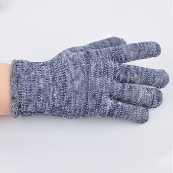 安美尚（ams） 麻色尼龙手套 劳保手套 工作手套  12双装（yu jie） 企业定制