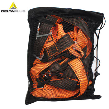 代尔塔 (Deltaplus) 506101 经济型防坠套装 大挂钩全身式缓冲安全带 定做 1条