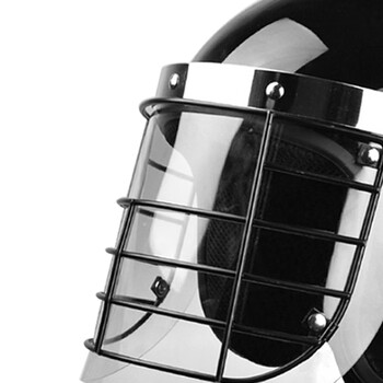 海斯迪克 特种防暴头盔 欧式金属网格防爆头盔 保安头盔 保安器材 HK-69