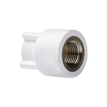 联塑（LESSO）PPR水管配件 内丝接头 内螺纹直接头Ⅰ型(PP-R 配件)白色 dn25X3/4＂