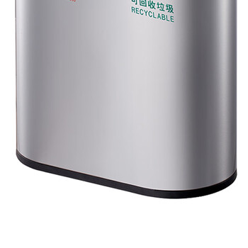 南 GPX-218X 地铁垃圾桶 分类垃圾桶 分类环保不锈钢垃圾箱 公用果皮桶 砂银钢
