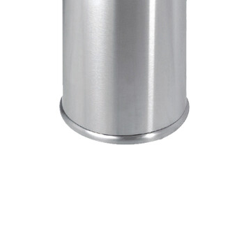 南 GPX-87 南方圆脚垃圾桶 砂钢 商用酒店宾馆客房不锈钢垃圾桶 果皮桶 房间桶