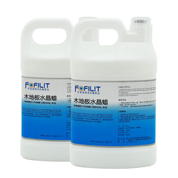芳菲丽特（FOFILIT）F-007B 木地板水晶蜡 原木地板复合木地板保养护理剂 3.8L*4瓶