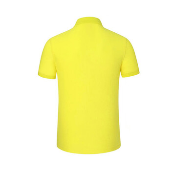 者也（ZYE）夏季Polo衫工作服定制t恤短袖文化衫工装企业衣服 99818 金黄色 4XL码 