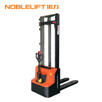 诺力（NOBLELIFT）PSE12N锂电步行式电动堆高叉车 荷载1.2吨升高2米货叉685*1150mm	