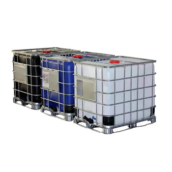 海斯迪克 HKW-26 IBC吨桶集装储水桶罐 化工塑料桶 1000L吊装款白色吨桶（加厚）