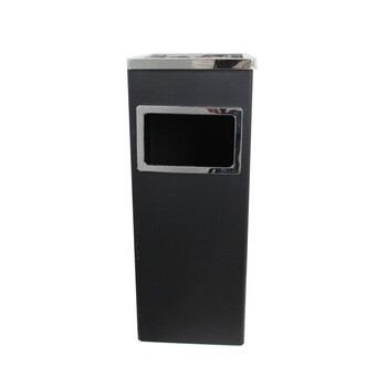 波浩 BOHAO 80方形丽格座地烟灰桶垃圾桶灭烟沙立式吸烟区 1个价格  4个起售 不零售