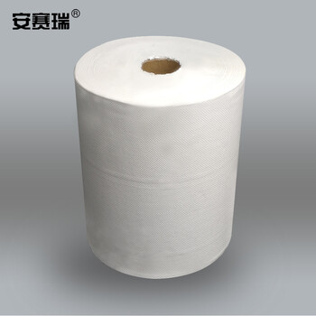 安赛瑞 自动出纸擦手纸盒用纸（6卷装）卫生间壁挂式卷筒切纸机 酒店机场卫生间厕所出纸器 纸巾 24475