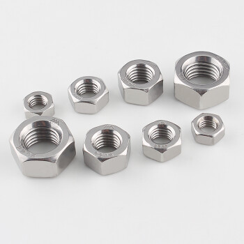 奥展实业奥峰牌2205双相不锈钢DIN934六角螺母螺帽 M10【50支/小盒】