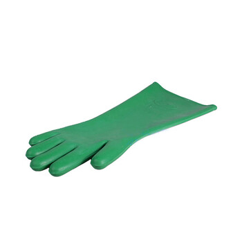 双安 CX001 耐酸碱手套 耐酸碱耐一般化学品作业手部防护加厚橡胶手套 45cm 1双