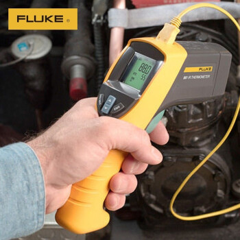 福禄克（FLUKE）红外接触二合一测温枪测温仪激光手持式工业级电子温度计 F561CH（-40-550℃）现货