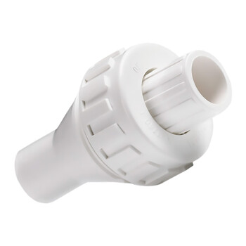 联塑（LESSO）止回阀(PVC-U给水配件)白色 dn25