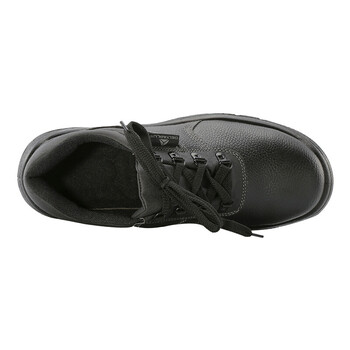 代尔塔 (Deltaplus) 301510升级款301518 牛皮面料防穿刺防砸防水防滑耐磨安全劳保鞋 黑色 42码