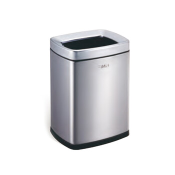 南 SF6-F01 南方长方形房间桶 商用酒店宾馆客房不锈钢垃圾桶 果皮桶 砂钢 内桶容量6升