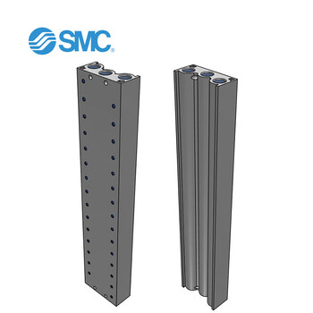 SMC SS5Y7-20-15 5通电磁阀 直接配管型集装式 整块型底板/各自配线 集装式型号 20型15阀 适用SY7000系列