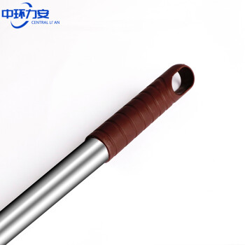 中环力安【蓝白15cm木杆】木杆拖把棉线大堂老式墩布尘推拖布工厂物业吸水拖把
