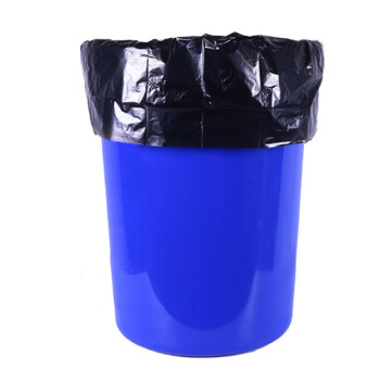 科力邦（Kelibang） 垃圾袋 一次性塑料袋小号45*45cm/50只装平口 商用物业背心式垃圾袋  KB1002