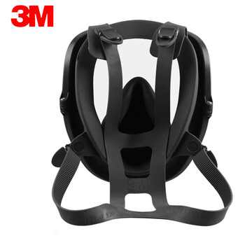 3m 6800防毒口罩全面具甲醛及有机气体防护套装6800+6005滤毒盒七件套定做