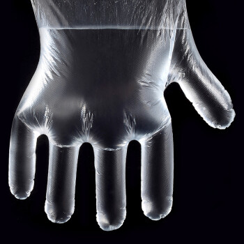 兰诗（LAUTEE）一次性手套 1.0特厚款1000只/包 清洁手套防油防污手套 FW2295 