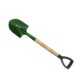 谋福(CNMF)9954大钢铲 种花种菜木柄铲子 花园种植松土大铲工具铁锹 园林铁锹 70cm