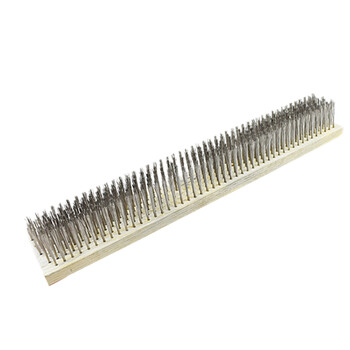 星工（XINGGONG）不锈钢刷家用地板刷长硬毛地刷铁刷水池网晒污垢青苔 50CM不锈钢刷头WF036